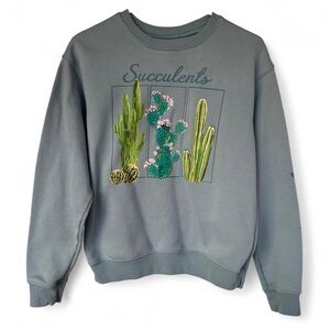 Cold Crush Teal Graphic Sweatshirt